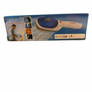 Tobi Blue and White Travel Steamer